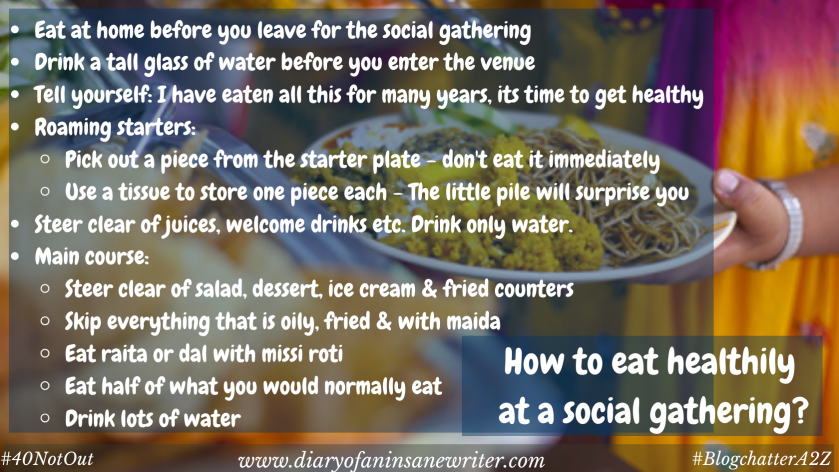 How to eat healthy at social gatherings
